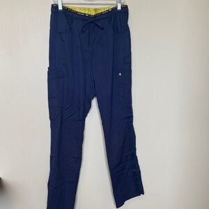 Cherokee Luxe Sports Navy Blue Scrub Pants